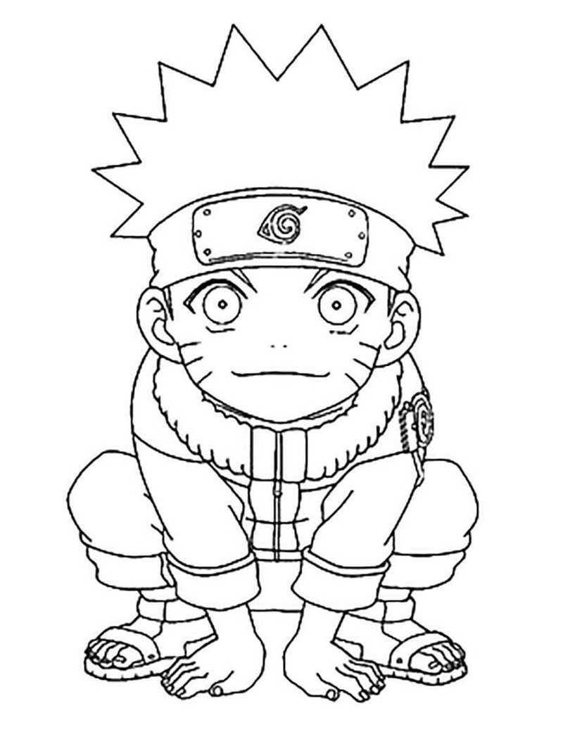 tô màu naruto 15