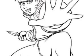 Tuyển tập 55+ tranh tô màu Naruto cực chất cho bé sáng tạo