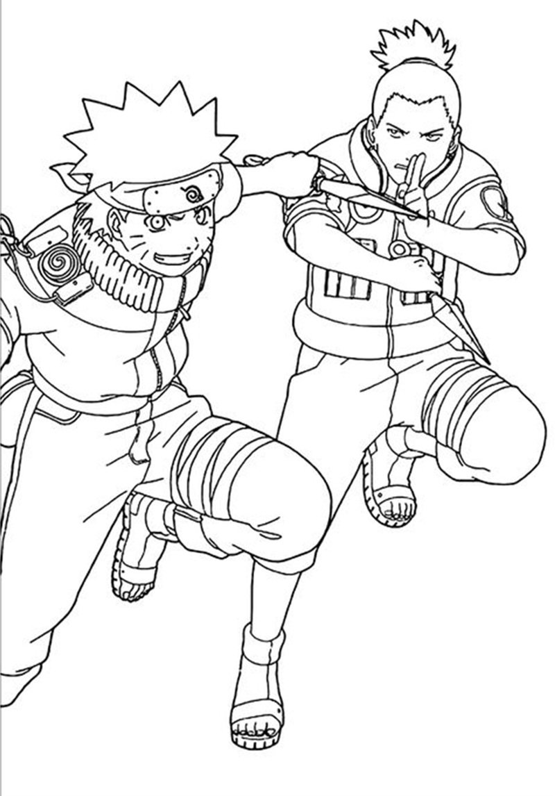 tô màu naruto 32