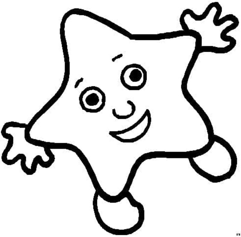 tô màu ngôi sao 18