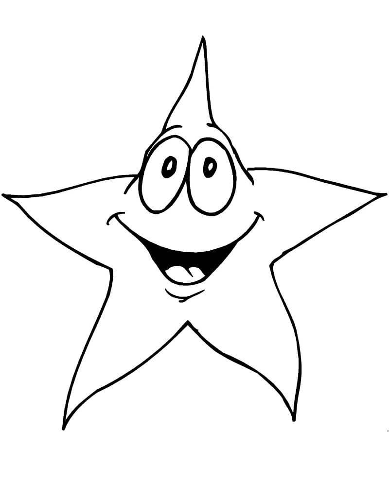 tô màu ngôi sao 19