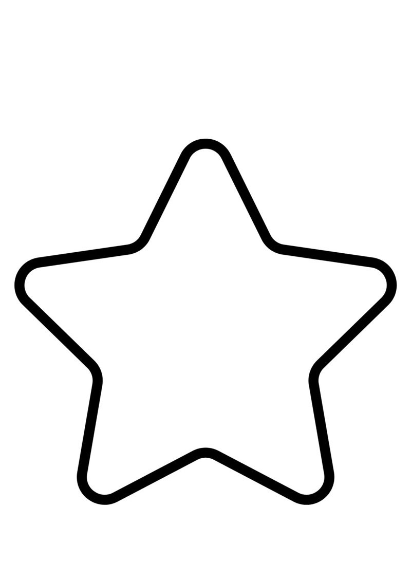 tô màu ngôi sao 29