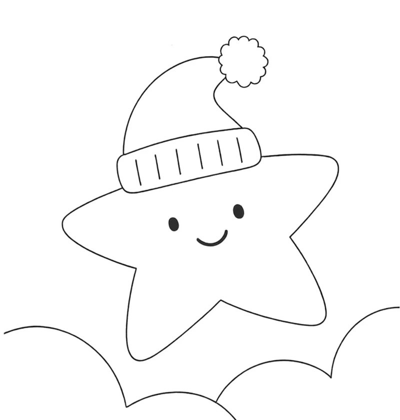 tô màu ngôi sao 31