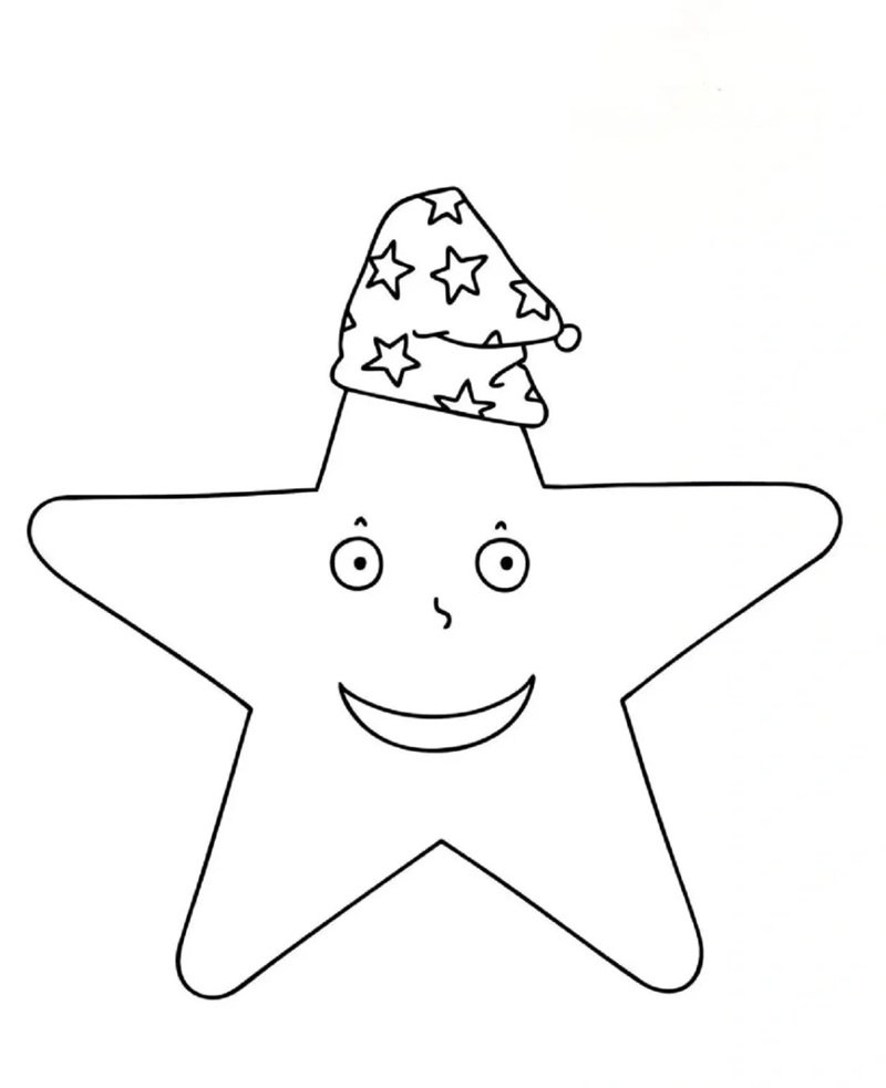 tô màu ngôi sao 32