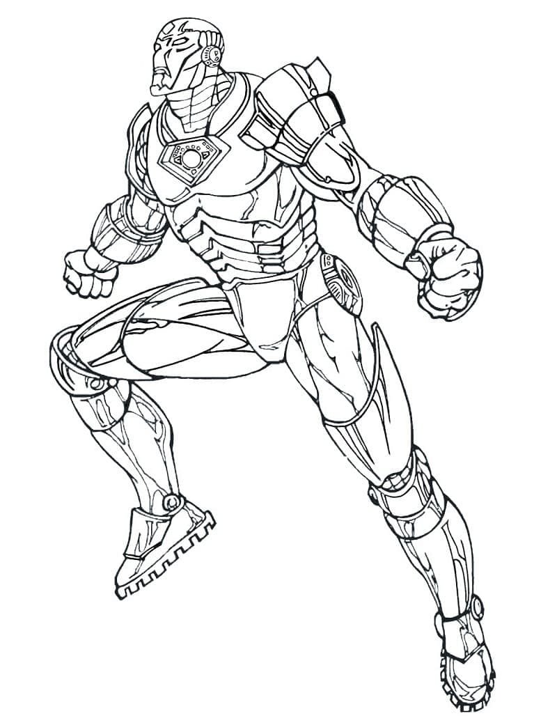 tô màu người sắt 16