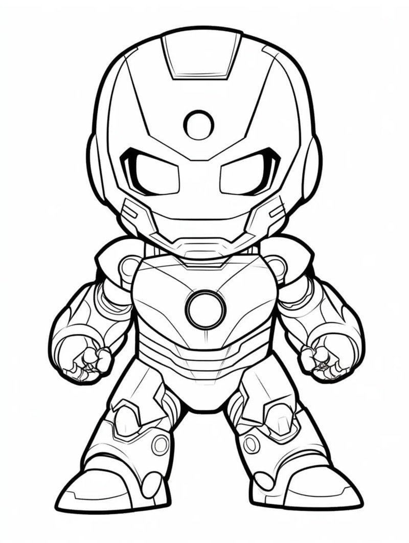 tô màu người sắt 26