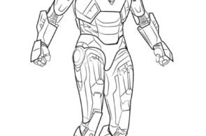 Bộ sưu tập 77+ tô màu người sắt đẹp, dễ in cho mọi lứa tuổi