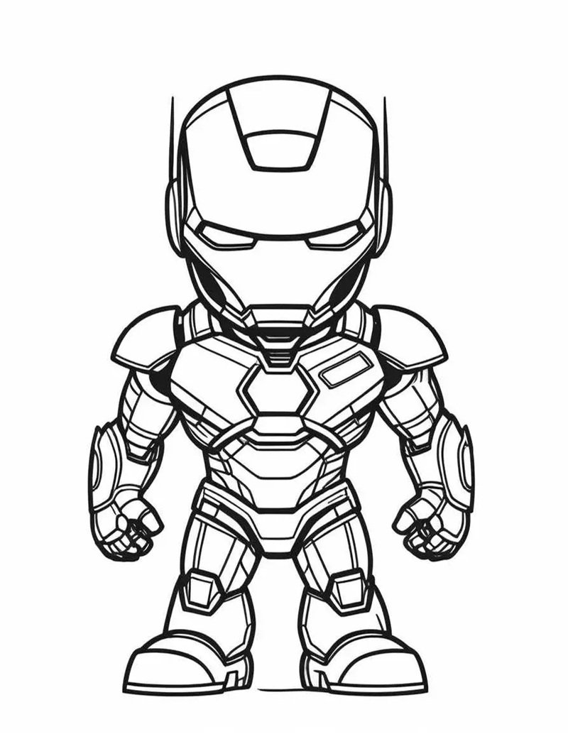tô màu người sắt 30