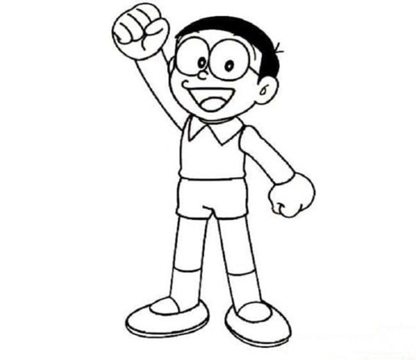 tô màu nobita 13