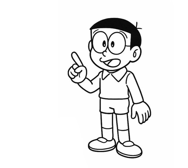 tô màu nobita 23