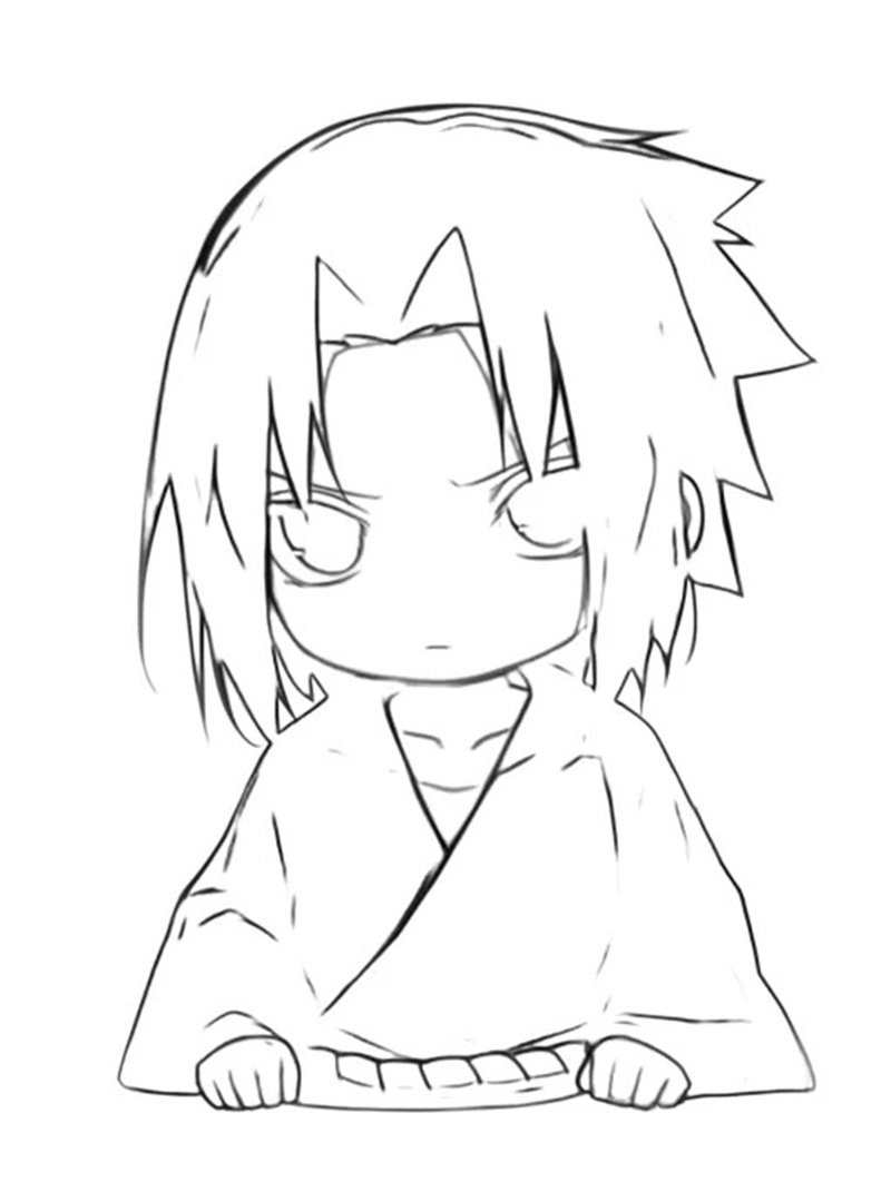 tô màu sasuke 27