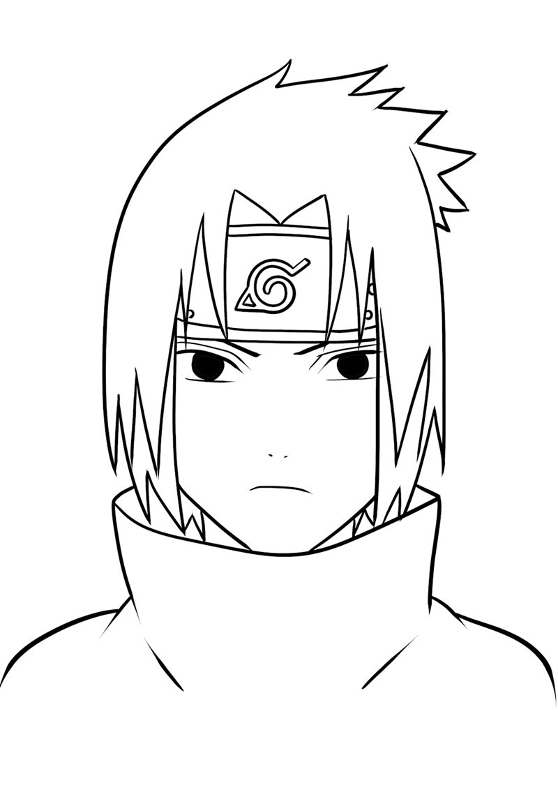 tô màu sasuke 5