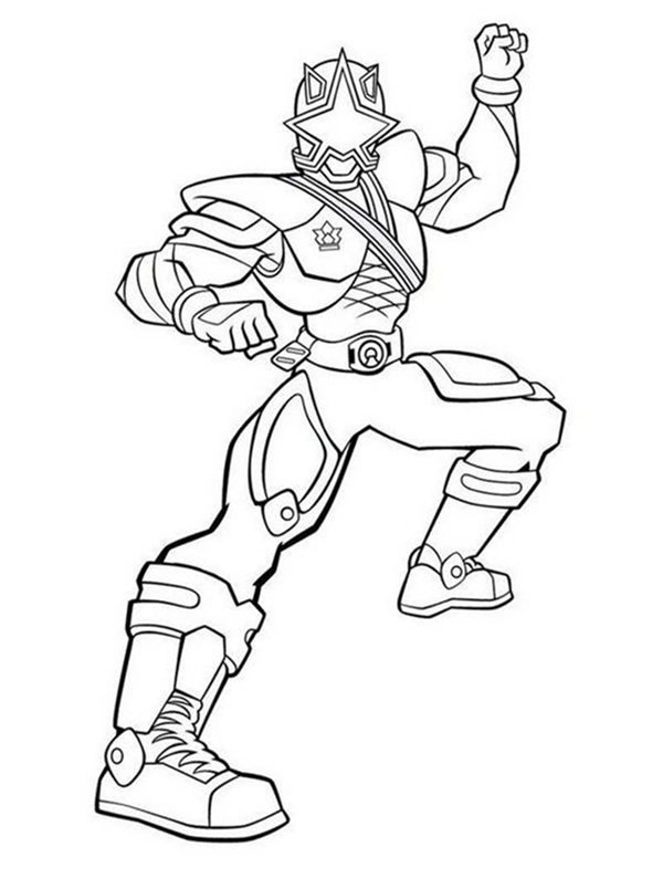 tô màu siêu nhân gao 16