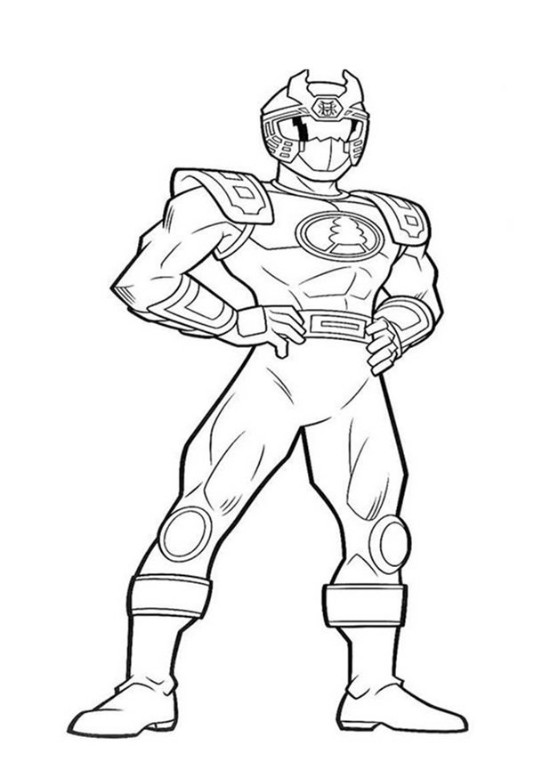 tô màu siêu nhân gao 23