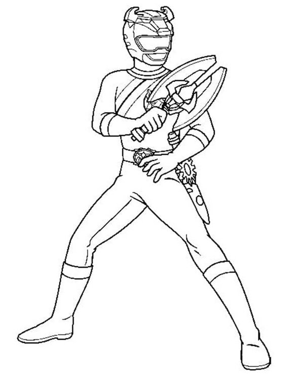 tô màu siêu nhân gao 27