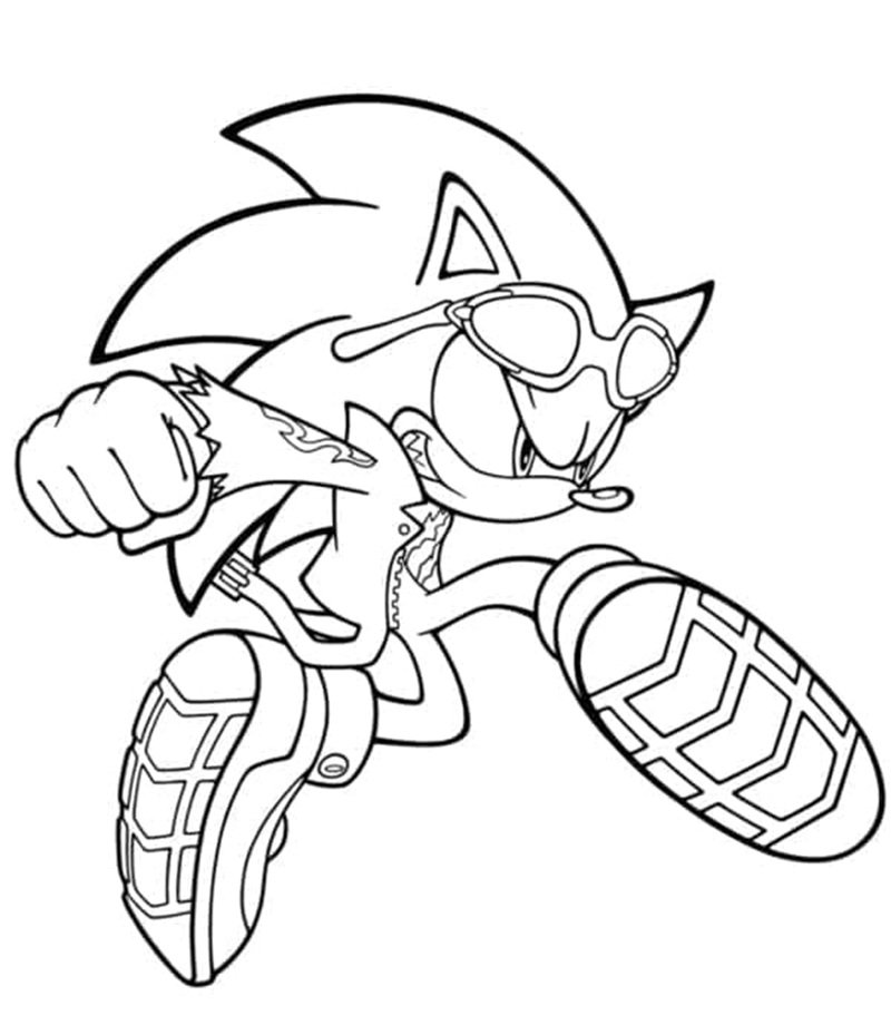 tô màu sonic 1