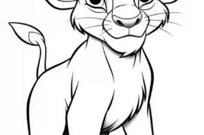 Khám phá 70+ tranh tô màu sư tử cực chất, cực đáng yêu