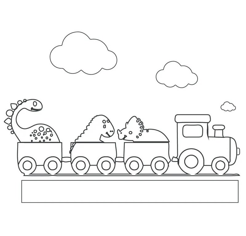 tô màu tàu hỏa 11