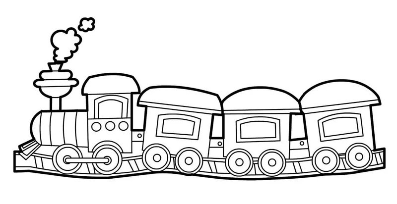 tô màu tàu hỏa 19