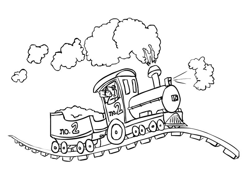 tô màu tàu hỏa 21