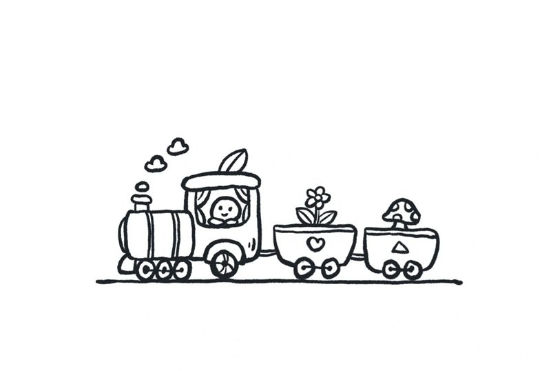 tô màu tàu hỏa 24