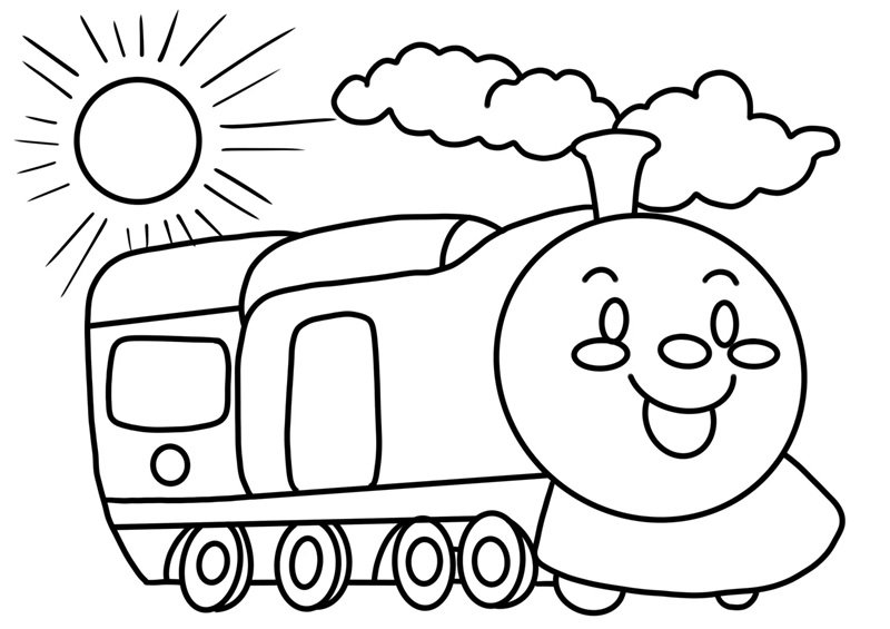 tô màu tàu hỏa 31