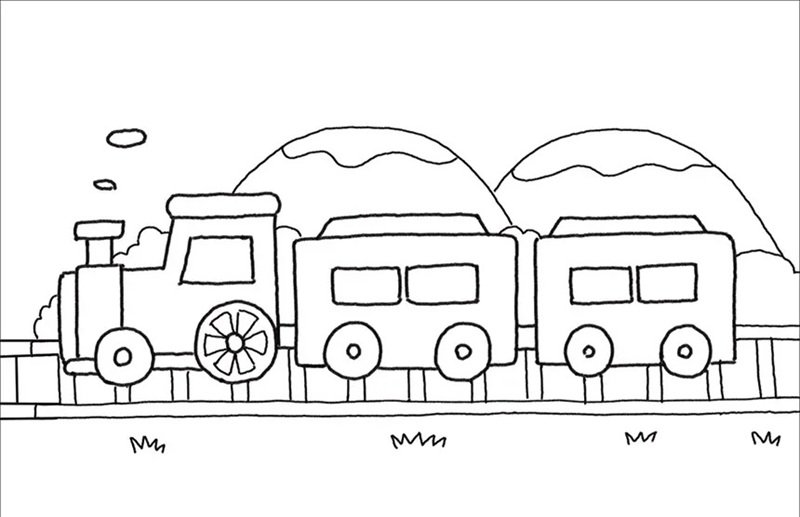 tô màu tàu hỏa 33