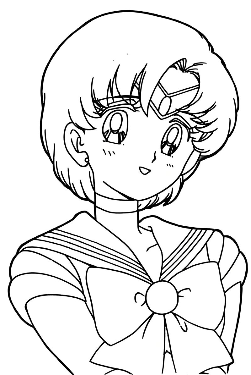 tô màu thủy thủ mặt trăng 8