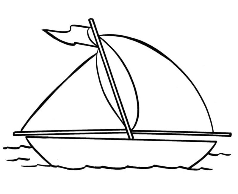 tô màu thuyền 13