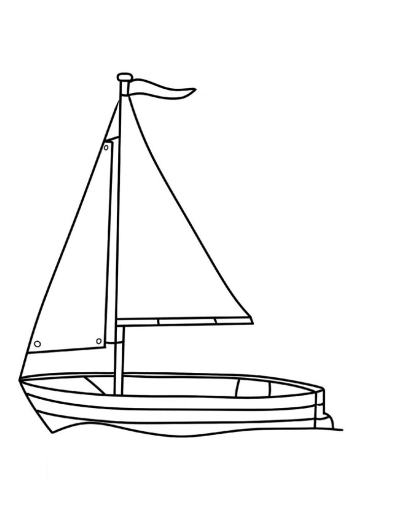 tô màu thuyền 24