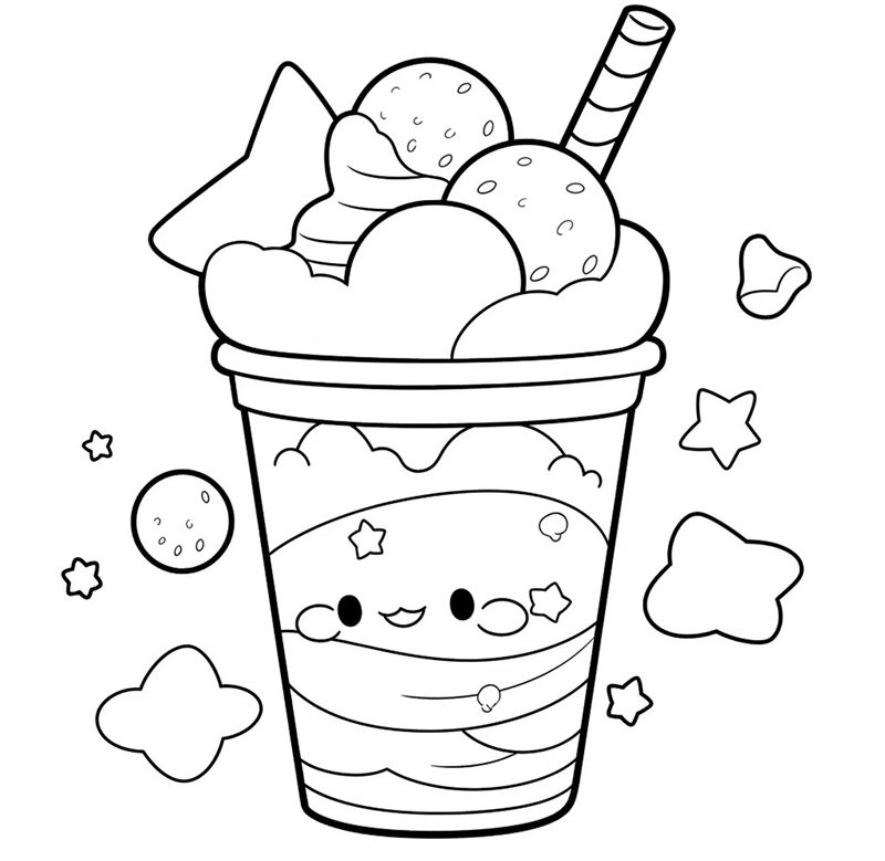 tô màu trà sữa 23