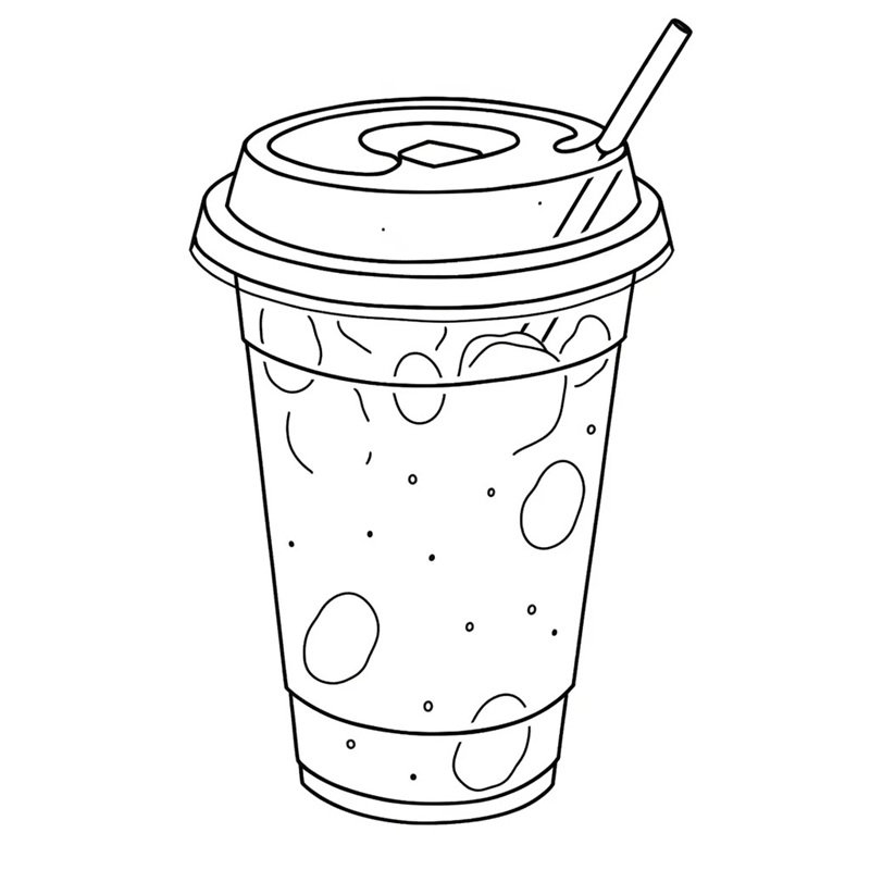 tô màu trà sữa 25