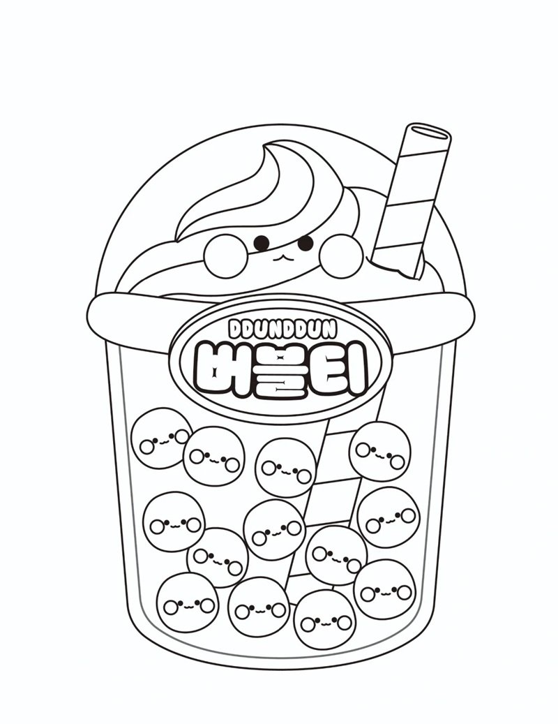 tô màu trà sữa 26