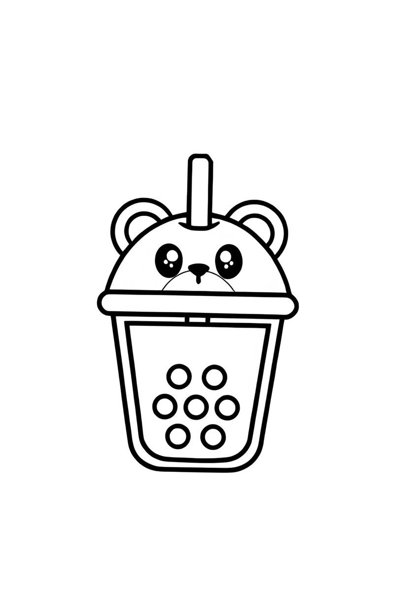 tô màu trà sữa 30