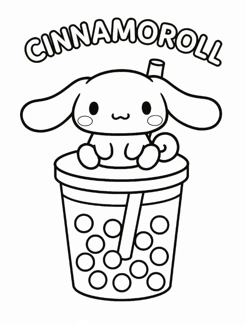 tô màu trà sữa 34