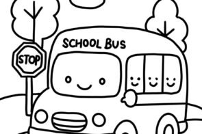 Trọn 90+ tranh tô màu xe buýt cực chất cho kids