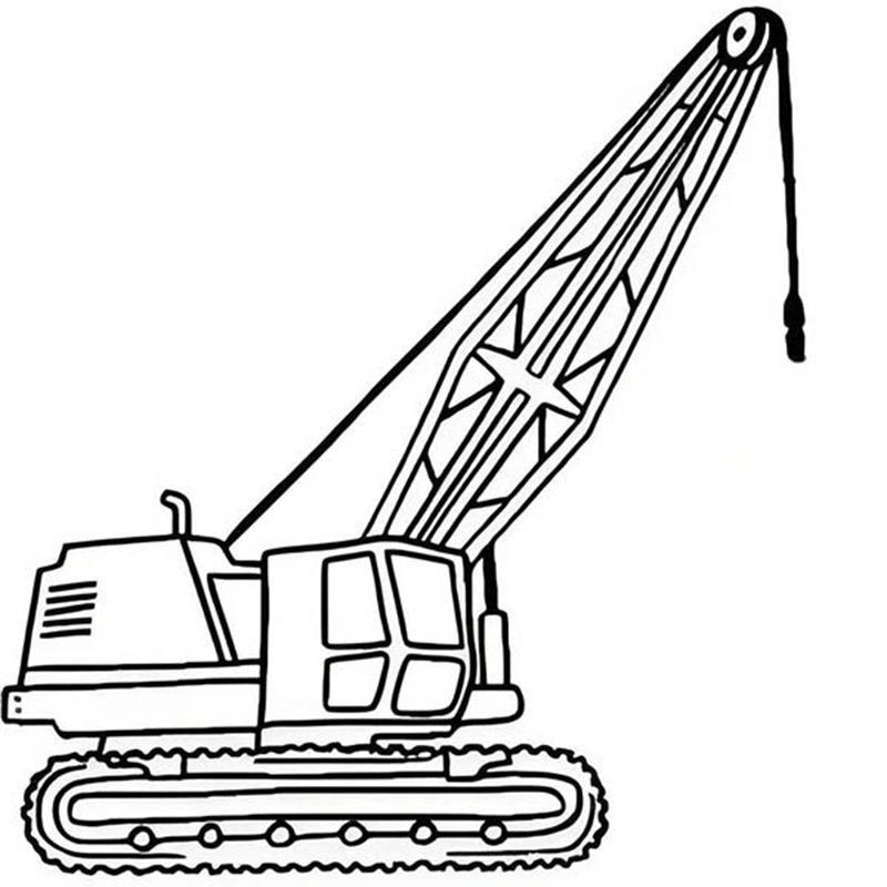 tô màu xe cẩu 13