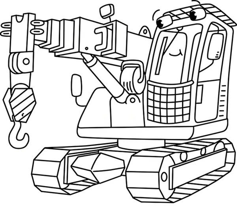 tô màu xe cẩu 17