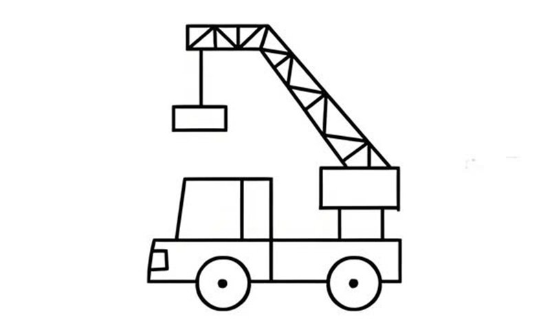 tô màu xe cẩu 19