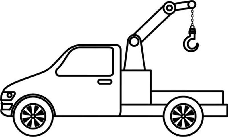 tô màu xe cẩu 21