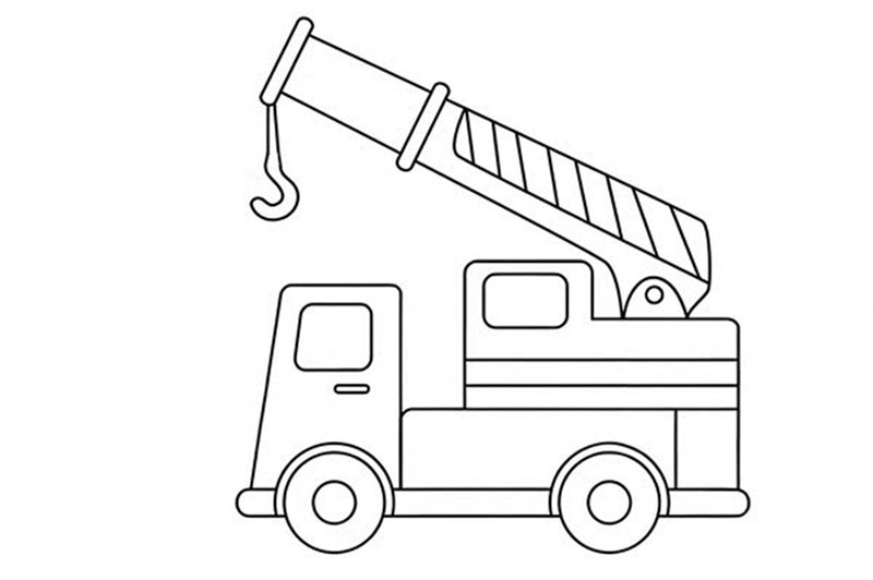 tô màu xe cẩu 24