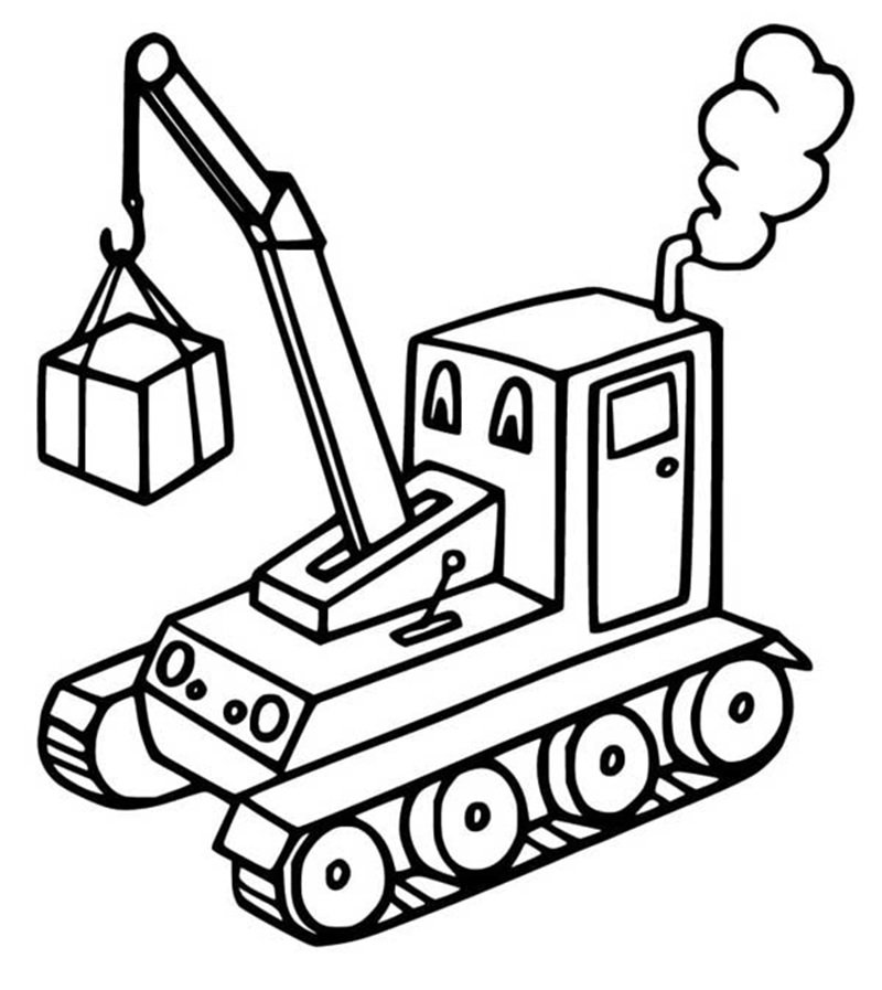 tô màu xe cẩu 31