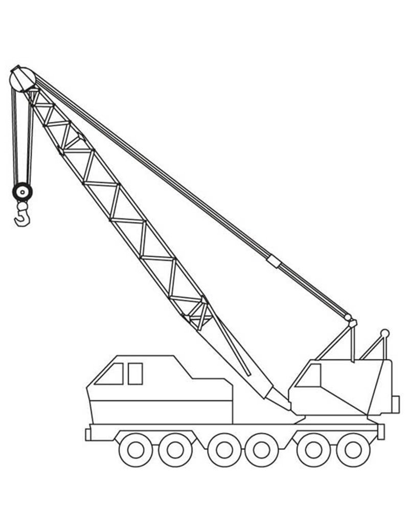 tô màu xe cẩu 35