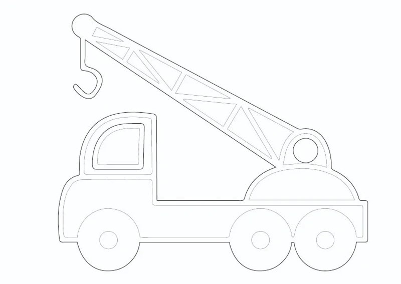 tô màu xe cẩu 37