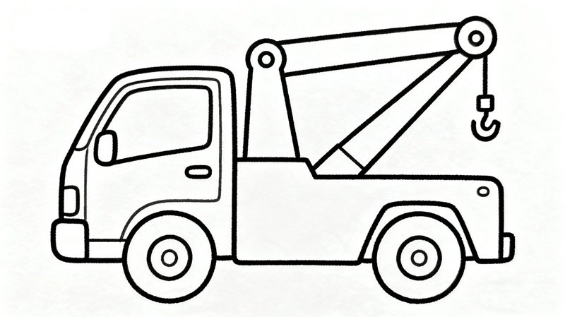 tô màu xe cẩu 39