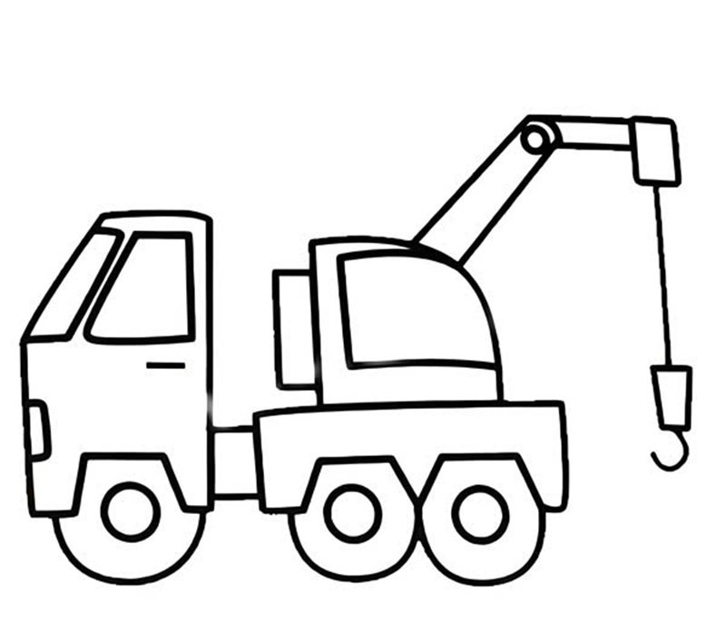 tô màu xe cẩu 5