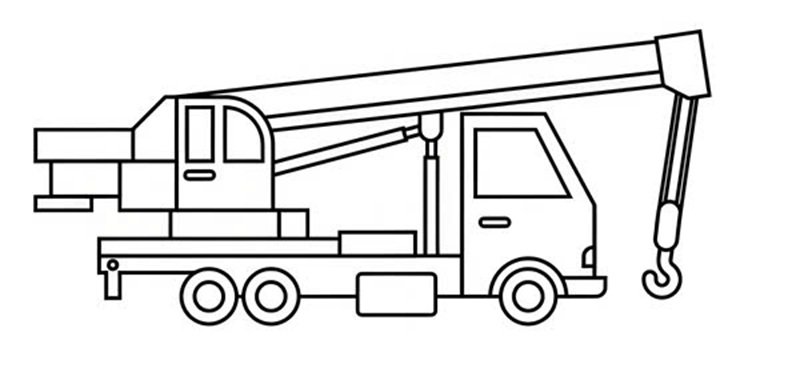 tô màu xe cẩu 7