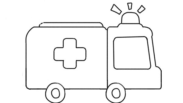 tô màu xe cứu thương 29