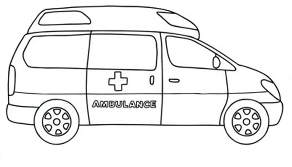 tô màu xe cứu thương 31