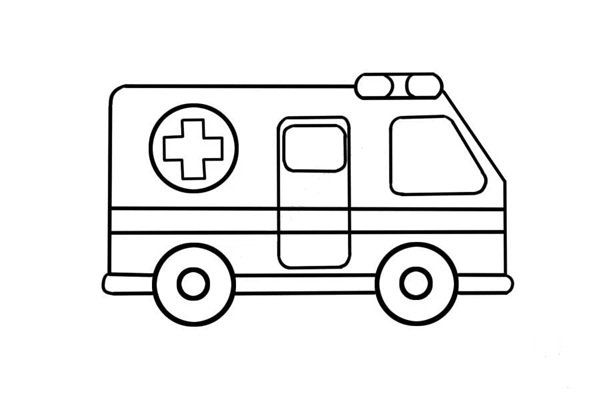 tô màu xe cứu thương 32